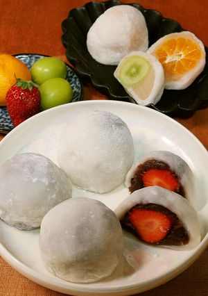 いちご大福（みかん・マスカット大福）-レシピのメイン写真