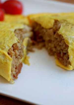 カレーアレンジ！スパイシーオムライス-レシピのメイン写真