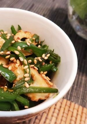 パクパク食べれるピーマンと竹輪のきんぴら-レシピのメイン写真