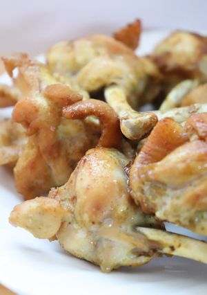 カレー風味で旨い♪鶏チューリップの空揚げ-レシピのメイン写真