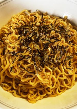 インスタントラーメンで作る油そば風-レシピのメイン写真