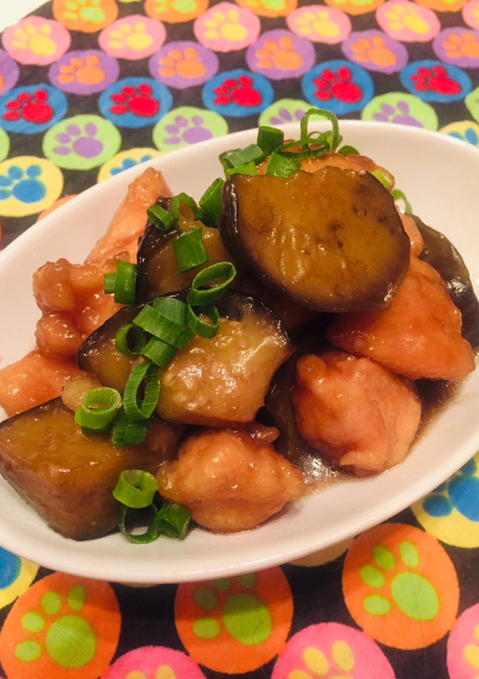 とろとろナスとしっかりチキンの揚げ煮-レシピのメイン写真