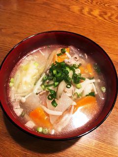 簡単美味しい!すいとん汁-レシピのメイン写真