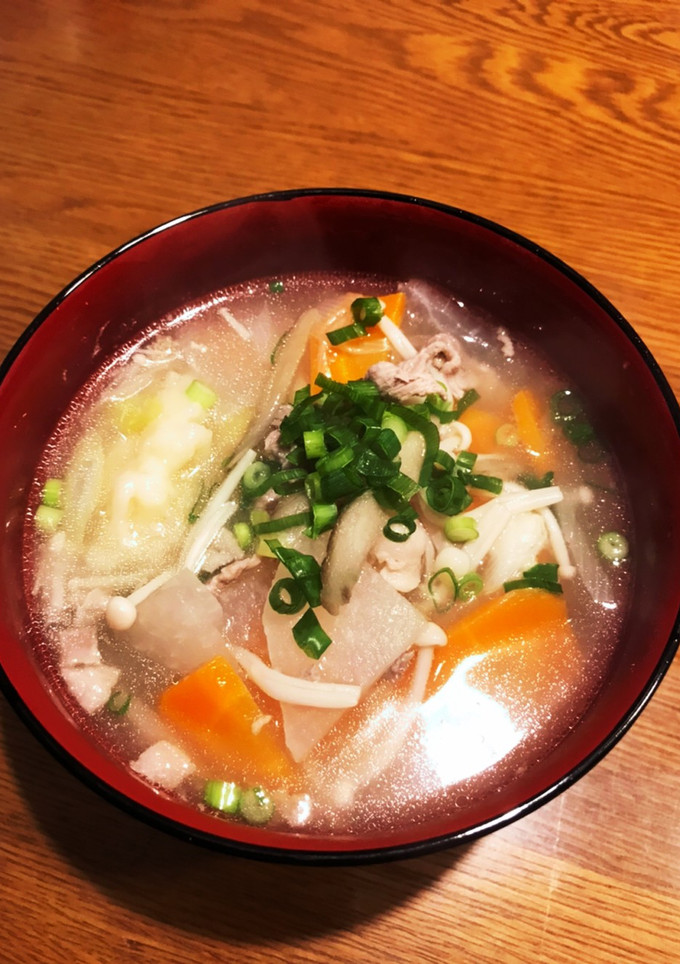 簡単美味しい！すいとん汁-レシピのメイン写真