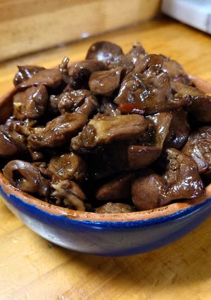 鶏レバーの甘辛煮-レシピのメイン写真