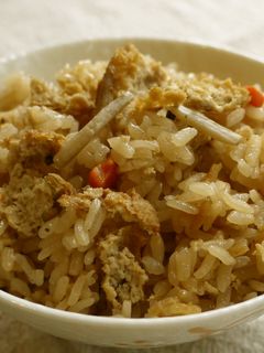 簡単♪裏技!がんもどきの炊き込み御飯-レシピのメイン写真