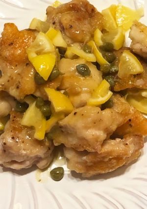 鳥モモ肉のレモンケッパーソース-レシピのメイン写真