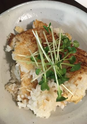 おこげ香る生姜バタホタテ飯 ( ´艸`)-レシピのメイン写真