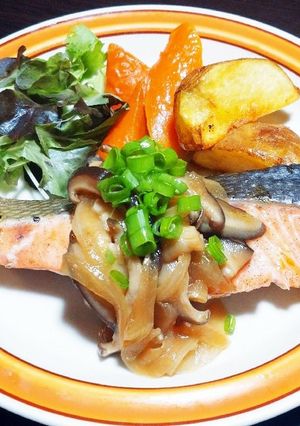 サーモンソテー中華風ソース-レシピのメイン写真