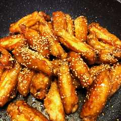 รูปของ 甘辛チキン★ゴマたっぷり
