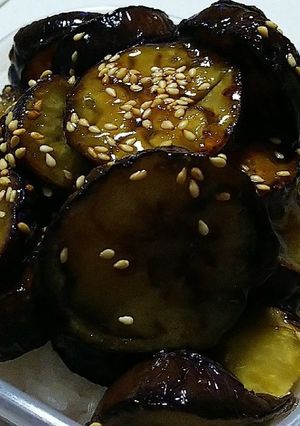 なすの甘辛照焼き-レシピのメイン写真