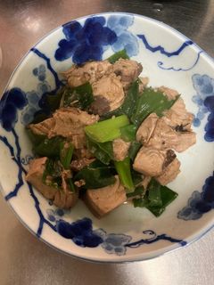 カツオタタキの煮物-レシピのメイン写真