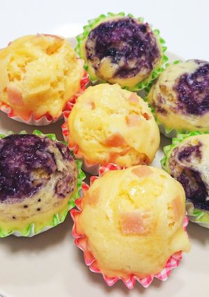 ホットケーキミックスで蒸しパン-レシピのメイン写真