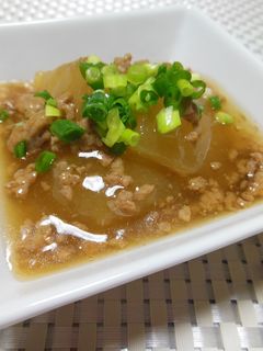 冬瓜とミンチ煮-レシピのメイン写真