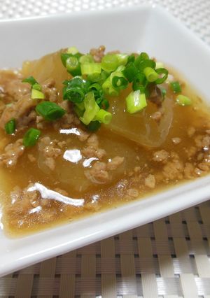 冬瓜とミンチ煮-レシピのメイン写真