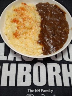 炒めまくりたまねぎTKGカレーバージョン-レシピのメイン写真
