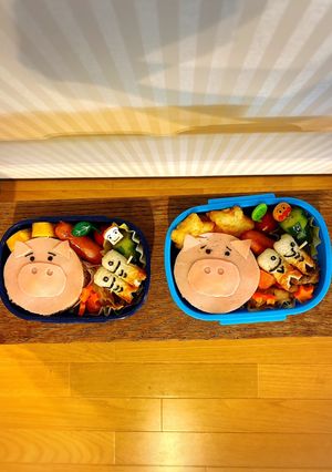 3歳と5歳のお弁当♡-レシピのメイン写真