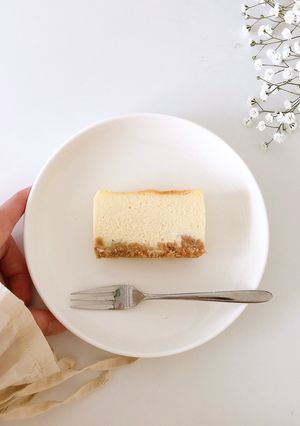 濃厚な基本のチーズケーキ-レシピのメイン写真