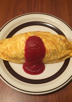 昔ながらの洋食屋さん風オムライス-レシピのメイン写真