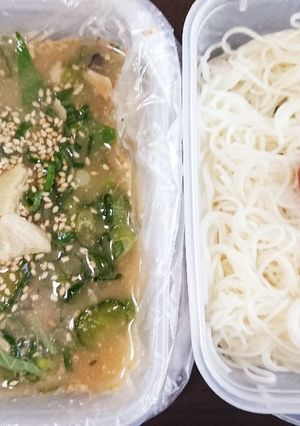 素麺弁当Ⅲ☆サバ缶冷や汁-レシピのメイン写真