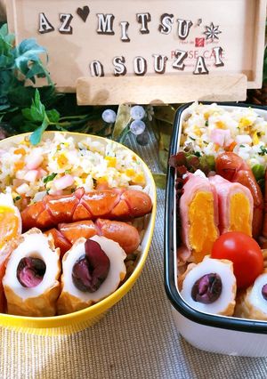 高校1年女子お弁当♡2020.05.29-レシピのメイン写真