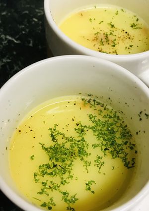 インスタント●わかめコーンクリームスープ-レシピのメイン写真