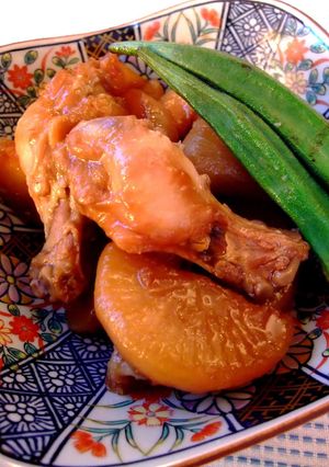 手羽元と根菜の旨煮-レシピのメイン写真