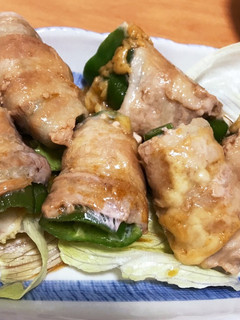 ピーマンの肉チーズ巻き-レシピのメイン写真