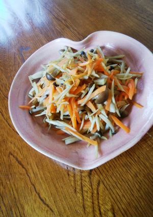 シャキシャキ！きんぴら野菜-レシピのメイン写真