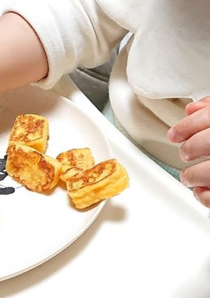 一歳～フレンチトースト-レシピのメイン写真