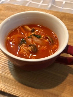 野菜ジュースdeスープ-レシピのメイン写真