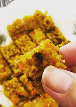 野菜入りひとくちオートミールおやき-レシピのメイン写真