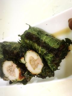 大葉とちくわのはさみ焼き-レシピのメイン写真