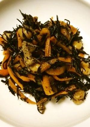 レンジで簡単ひじき煮-レシピのメイン写真