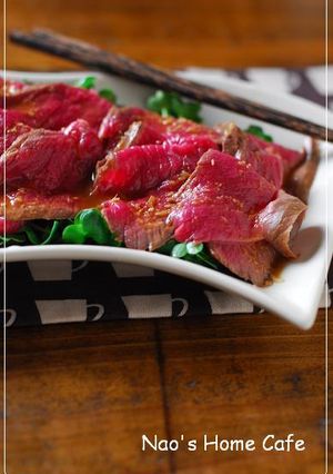 我が家風♡牛肉のたたき-レシピのメイン写真