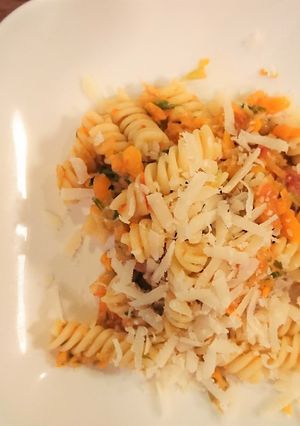 野菜たっぷりトマトクリームパスタ-レシピのメイン写真