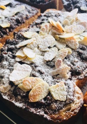 チョコチップとピーナッツのトースト-レシピのメイン写真