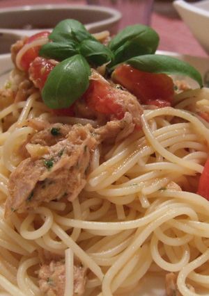 ♪トマトとバジルの冷製パスタ♪-レシピのメイン写真