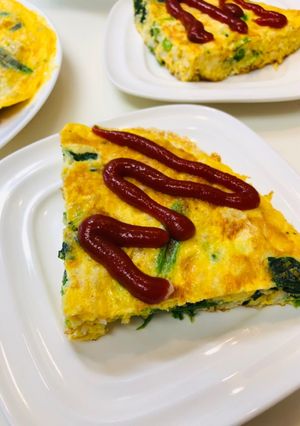簡単オムレツ★ほうれん草ポテトチーズ-レシピのメイン写真
