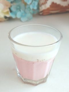 マシュマロホイップonいちごミルク-レシピのメイン写真