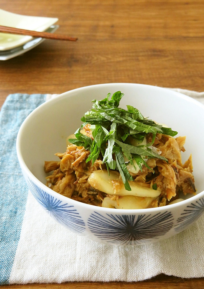 非加熱☆簡単和総菜◎かぶとさばのしそ風味-レシピのメイン写真