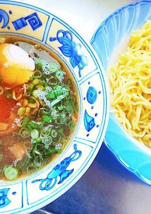 焦がしネギ入り煮干しつけ麺-レシピのメイン写真
