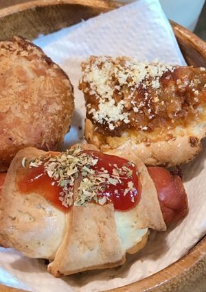 ホットケーキミックスでズボラパン色々-レシピのメイン写真