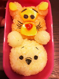 43キャラ弁 プーさん&ティガー-レシピのメイン写真