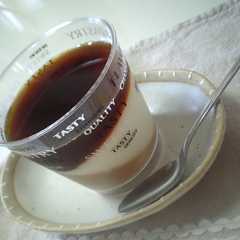 รูปของ かわいい♪３層コーヒーゼリー