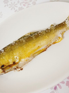 オーブンで作る鮎の塩焼き-レシピのメイン写真