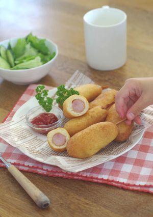 たぶん一番つくりやすいアメリカンドッグ-レシピのメイン写真