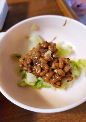 キャベツと納豆のサラダ-レシピのメイン写真