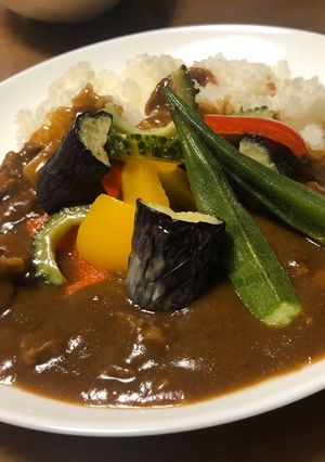 夏野菜カレー-レシピのメイン写真