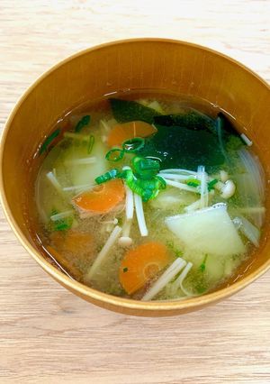 やかましい味噌汁-レシピのメイン写真